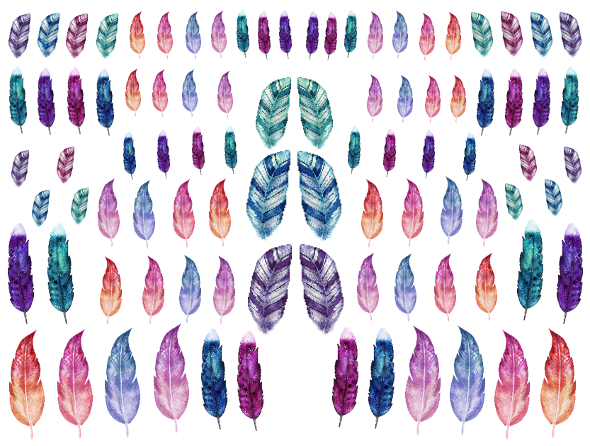 Cosmic Feathers